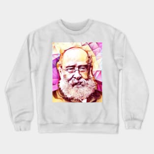 Anthony Trollope Portrait | Anthony Trollope Pink Artwork 14 Crewneck Sweatshirt